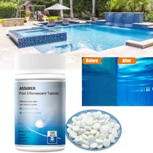 100 pc multifunctional Swimming pool effervescent tablets multifunctional pool cleaning stains efficient removal of stains Tools
100 pc multifunctional Swimming pool effervescent tablets multifunctional pool cleaning stains efficient removal of stains Tools