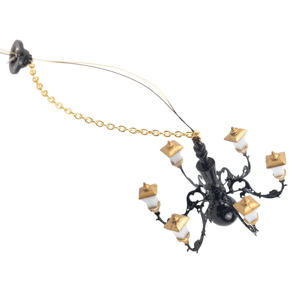 Decor Model Chandelier Landscape Decoration Accessories Decor Ceiling Lamp Miniature Living Room
Decor Model Chandelier Landscape Decoration Accessories Decor Ceiling Lamp Miniature Living Room