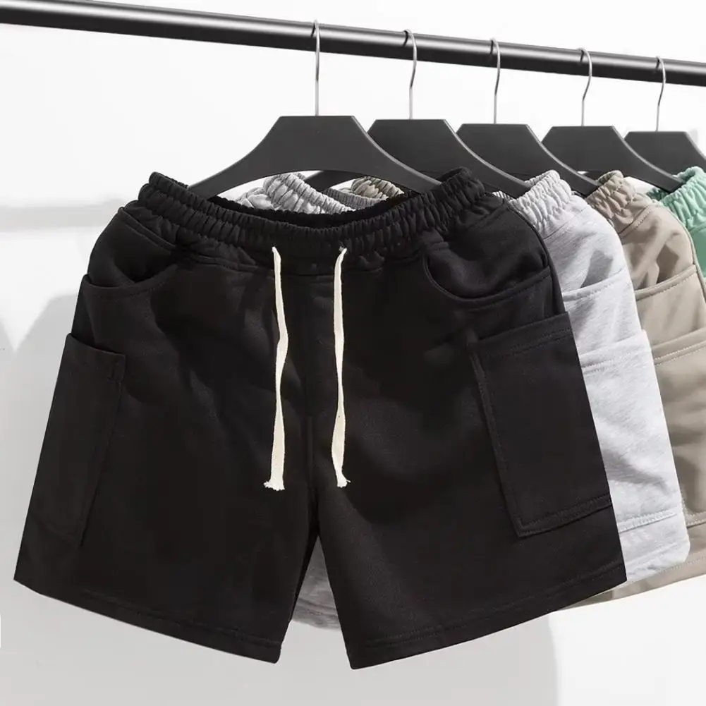 Korean Fashion Men Drawstring Shorts Deep Crotch Loose Cargo Shorts Multiple Pockets Wide Leg Straight Pants Jogging Pants
Korean Fashion Men Drawstring Shorts Deep Crotch Loose Cargo Shorts Multiple Pockets Wide Leg Straight Pants Jogging Pants