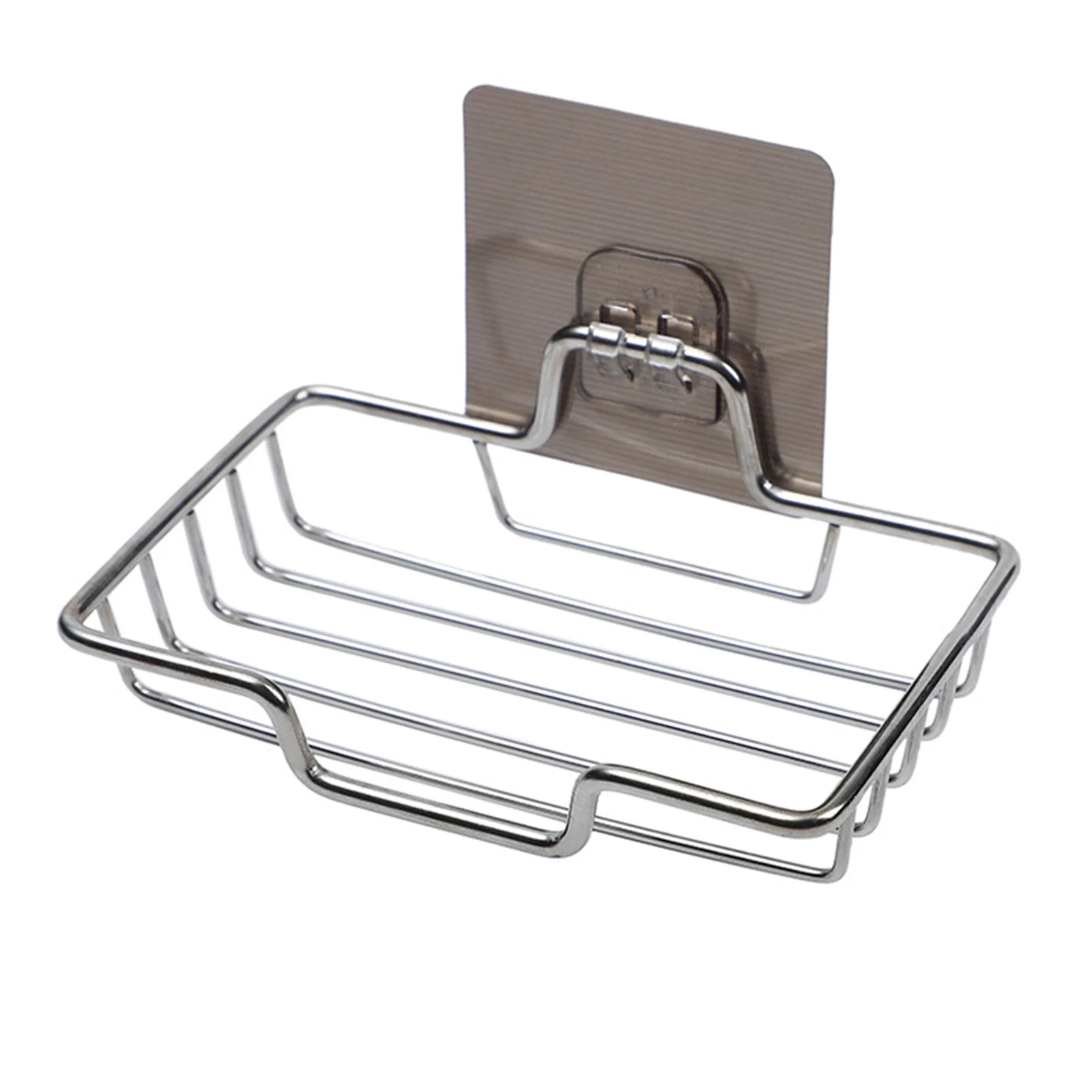 Stainless Steel Soap Box Punch-free Soap Rack Wall-mounted Bathroom Drain Tracel Bathroom Soap Dish Holder Home Supplies
Stainless Steel Soap Box Punch-free Soap Rack Wall-mounted Bathroom Drain Tracel Bathroom Soap Dish Holder Home Supplies