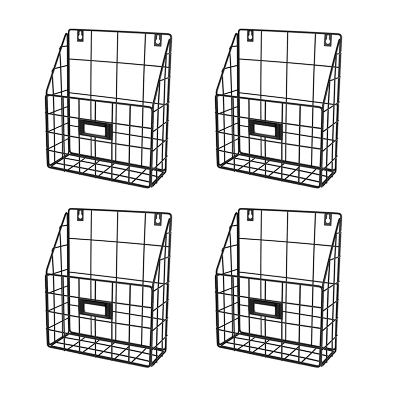 HOT SALE 4X Wire Mail Basket - Wall Mounted Hanging Folder/Document Organizer - Economic & Easy To Install Tray (1 Slot)
HOT SALE 4X Wire Mail Basket - Wall Mounted Hanging Folder/Document Organizer - Economic & Easy To Install Tray (1 Slot)
