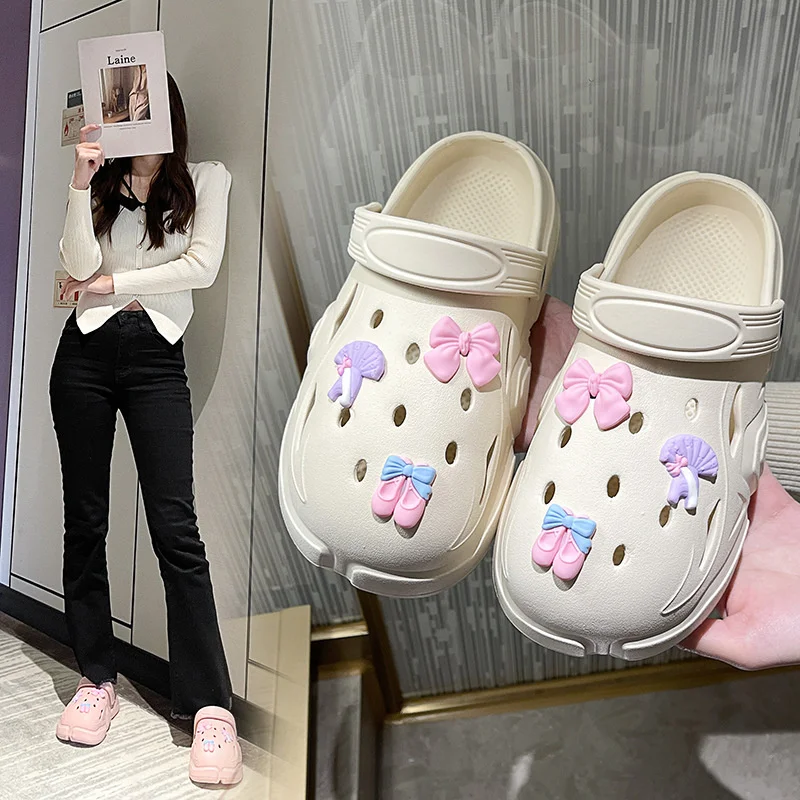 Garden Shoes Slippers Women Wear Cute Cartoon Thick Bottomed Lovers Beach Sandals 2023 Summer Women Anti-skid Outdoor Slipper
Garden Shoes Slippers Women Wear Cute Cartoon Thick Bottomed Lovers Beach Sandals 2023 Summer Women Anti-skid Outdoor Slipper
