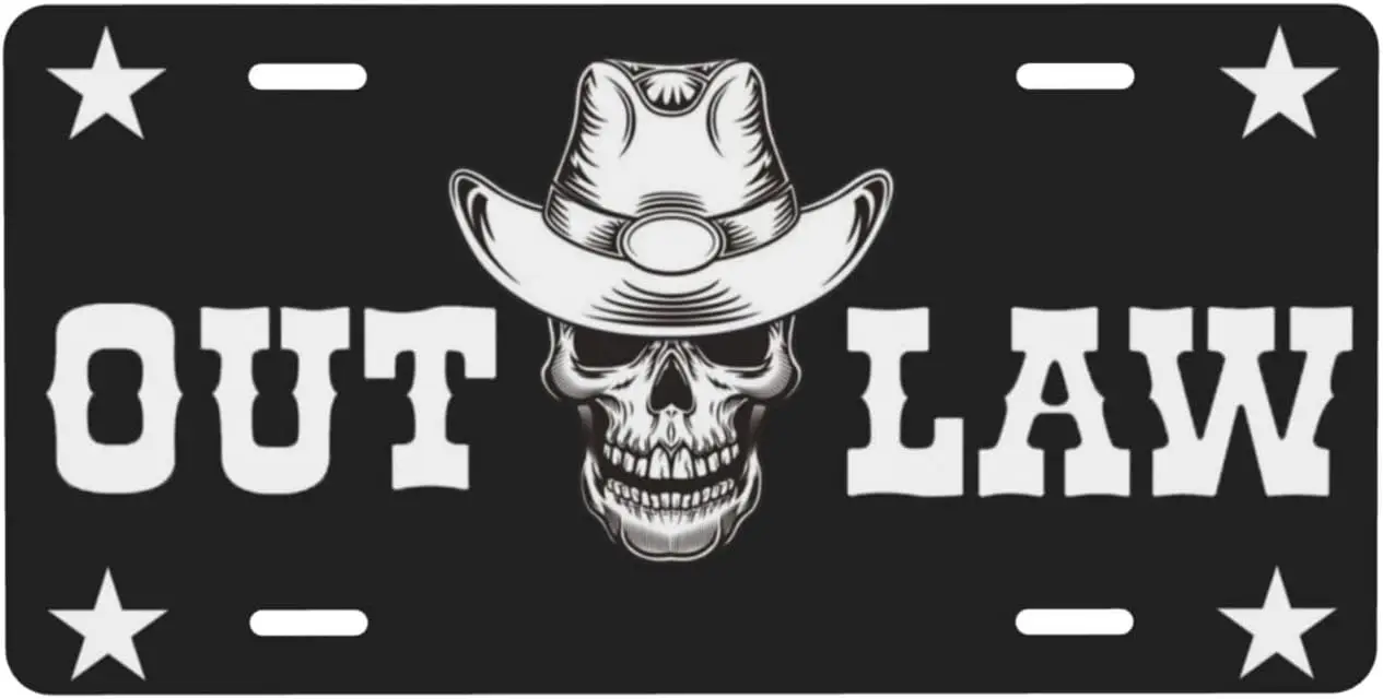 Skull Aluminum License Plate Decorative Metal Car Front License Plate Cover with 4 Holes Car Tag 6x12inch License Plate Cover
Skull Aluminum License Plate Decorative Metal Car Front License Plate Cover with 4 Holes Car Tag 6x12inch License Plate Cover