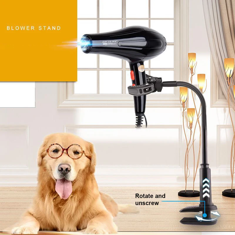 Pet Dryer Holder 360 Degree Adjustable Support for Hair Dryer Clips Stand for Grooming Dogs Bracket Staffa Asciugacapelli
Pet Dryer Holder 360 Degree Adjustable Support for Hair Dryer Clips Stand for Grooming Dogs Bracket Staffa Asciugacapelli