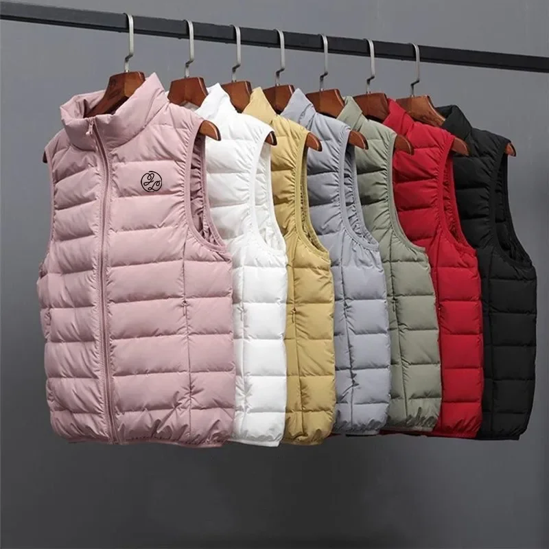 Fashion Women's Golf Vest Duck Feather Waistcoat White Duck Down Golf Jackets Winter Warm Ladies Golf Wear Duck Feather Coats
Fashion Women's Golf Vest Duck Feather Waistcoat White Duck Down Golf Jackets Winter Warm Ladies Golf Wear Duck Feather Coats