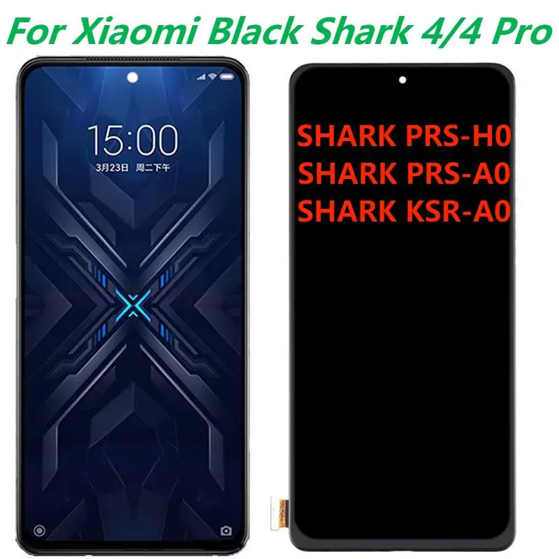 

Оригинальный 6,67 AMOLED для Xiaomi Black Shark 4/4 Pro ЖК-дисплей с рамкой PRS-H0 LCD сенсорный экран дигитайзер в сборе