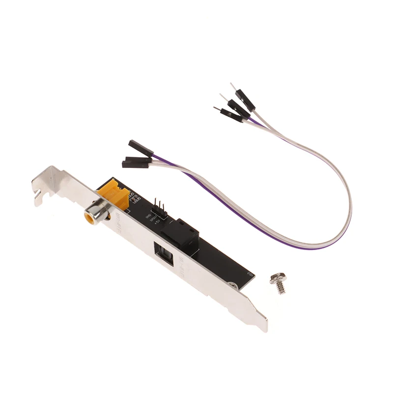 High Quality 1Set 12cm 24Bit 192KHz SPDIF Daughter Card Optical Fiber Coaxial Digital Sound Card Baffle DTSAC3LPCM
High Quality 1Set 12cm 24Bit 192KHz SPDIF Daughter Card Optical Fiber Coaxial Digital Sound Card Baffle DTSAC3LPCM