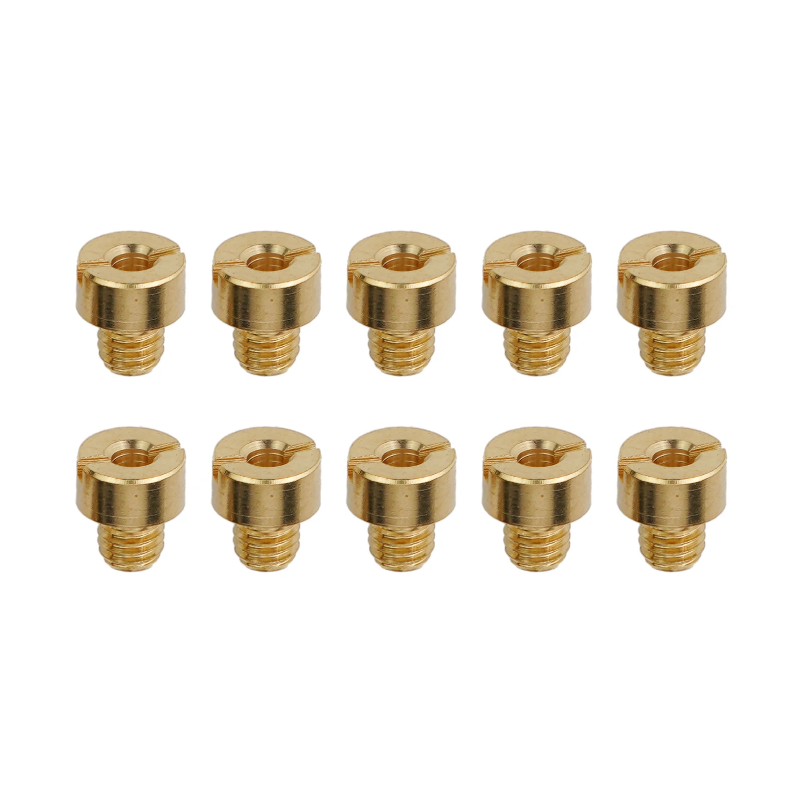 New Practical Carb Main Jets 10Pcs/Set Accessories Replacement Thread M5x0.75mm For Mikuni Carburetor #155 160
New Practical Carb Main Jets 10Pcs/Set Accessories Replacement Thread M5x0.75mm For Mikuni Carburetor #155 160