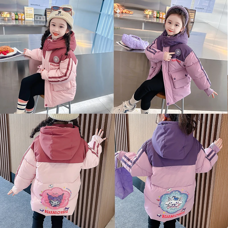 Sanrios Kuromi New Cotton Clothes Winter Children's Round Neck Cinnamoroll Sequin Kawaii Comfortable Anime Cartoon Girl Gift
Sanrios Kuromi New Cotton Clothes Winter Children's Round Neck Cinnamoroll Sequin Kawaii Comfortable Anime Cartoon Girl Gift