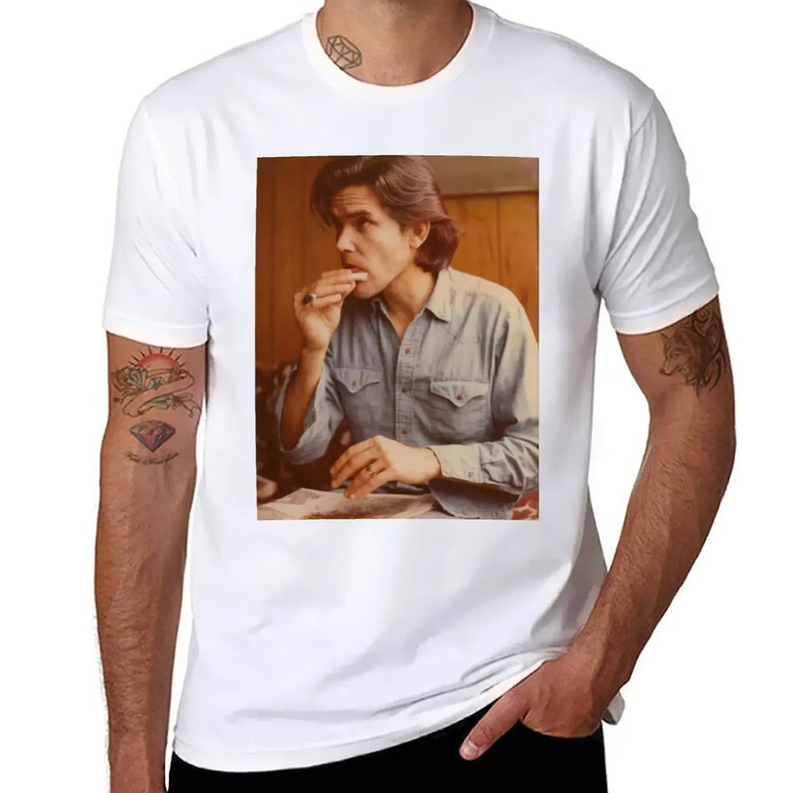 Guy Clark Rolling Cigarette T-Shirt kawaii clothes Aesthetic clothing t shirts for men
Guy Clark Rolling Cigarette T-Shirt kawaii clothes Aesthetic clothing t shirts for men