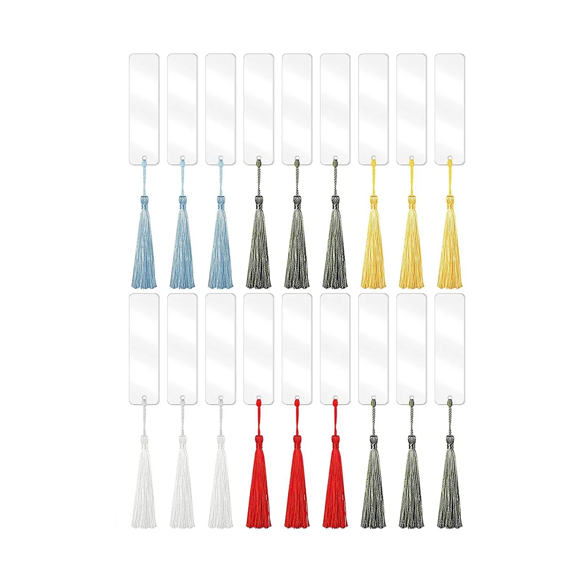 Acrylic Bookmark Blanks,30Pcs Clear Acrylic Craft Bookmarks with 30 Pcs Multicolour Tassel for Gift DIY Bookmarks Crafts
Acrylic Bookmark Blanks,30Pcs Clear Acrylic Craft Bookmarks with 30 Pcs Multicolour Tassel for Gift DIY Bookmarks Crafts