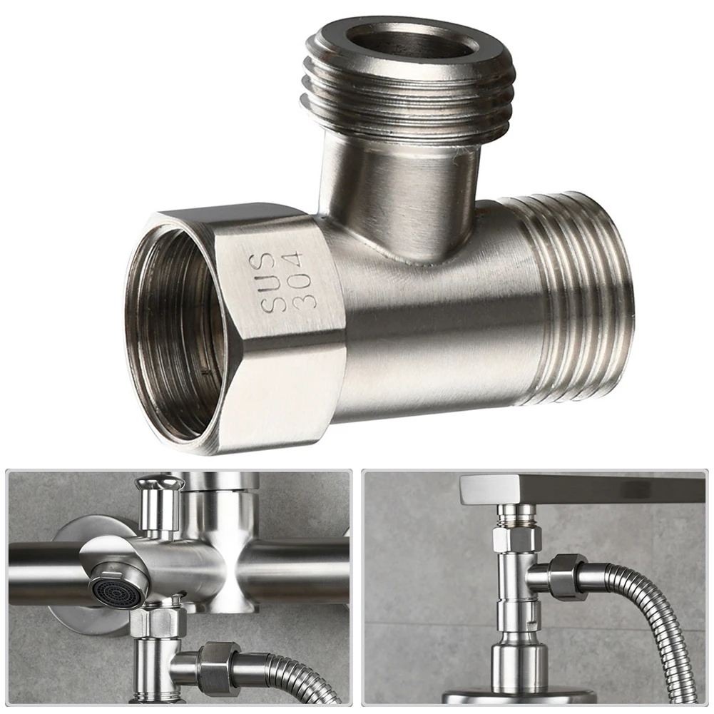 1PC G1/2" T-Valve Bidet Sprayer Shower Fitting Water Heater Toilet Diverter Valve Copper Live Joint Plating Three-Way Device
1PC G1/2" T-Valve Bidet Sprayer Shower Fitting Water Heater Toilet Diverter Valve Copper Live Joint Plating Three-Way Device