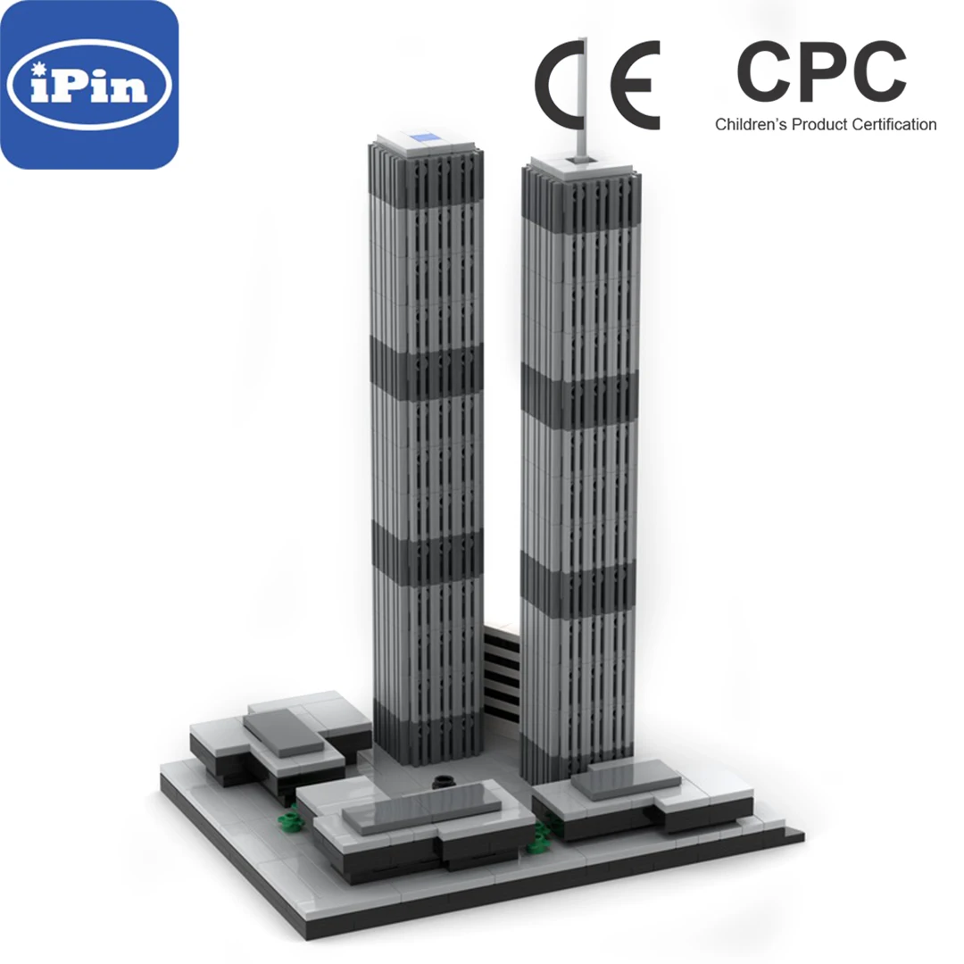 MOC-60683 Twin Star World Trade Center Building Blocks 846PCS DIY Building Blocks Toys For Kids Children Birthday Present
MOC-60683 Twin Star World Trade Center Building Blocks 846PCS DIY Building Blocks Toys For Kids Children Birthday Present