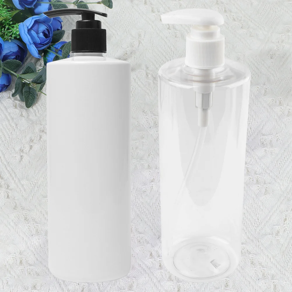 2 Pcs Hand Dispensers Bottle with Pump Shampoo Flat Shoulders Body Wash Liquid Soap
2 Pcs Hand Dispensers Bottle with Pump Shampoo Flat Shoulders Body Wash Liquid Soap