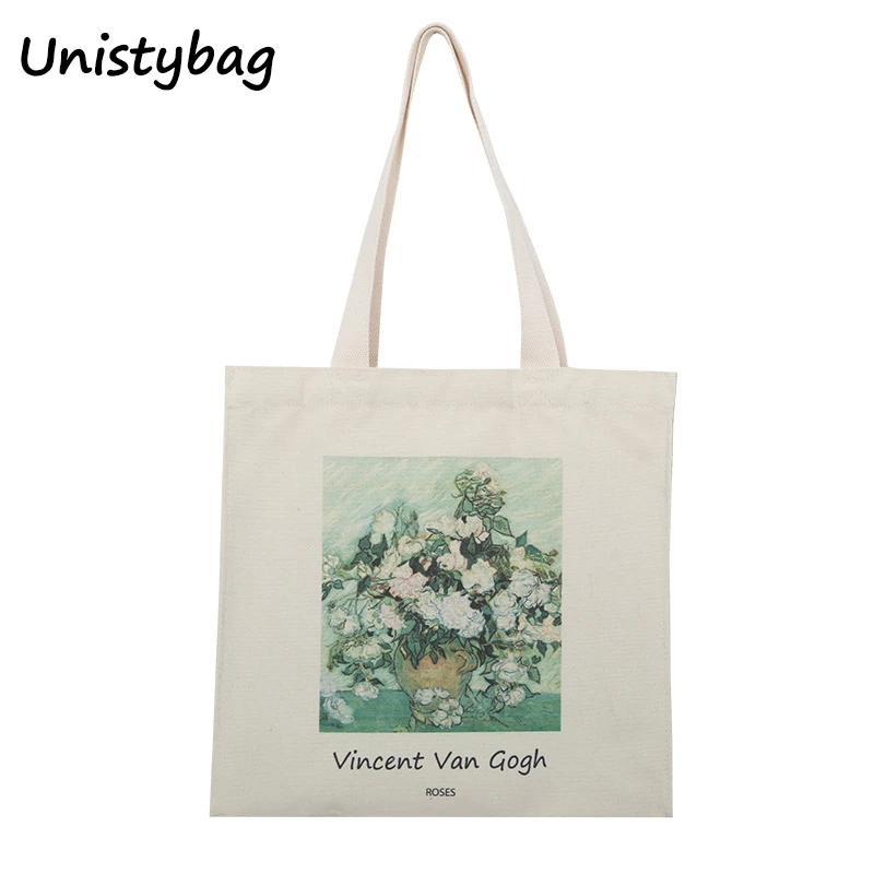 Unistybag Canvas Shoulder Bag Retro Tote Bags for Women Oil Painting Handbags Shopping Bag School Bags Vintage Designer Bag
Unistybag Canvas Shoulder Bag Retro Tote Bags for Women Oil Painting Handbags Shopping Bag School Bags Vintage Designer Bag