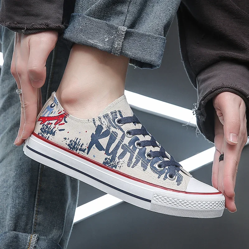 2024 Shoes New Mens Mens Sneakers Canvas Men Sports Shoes Breathable Comfortable Wearable Flower Graffiti Cloth Tennis Durable
2024 Shoes New Mens Mens Sneakers Canvas Men Sports Shoes Breathable Comfortable Wearable Flower Graffiti Cloth Tennis Durable