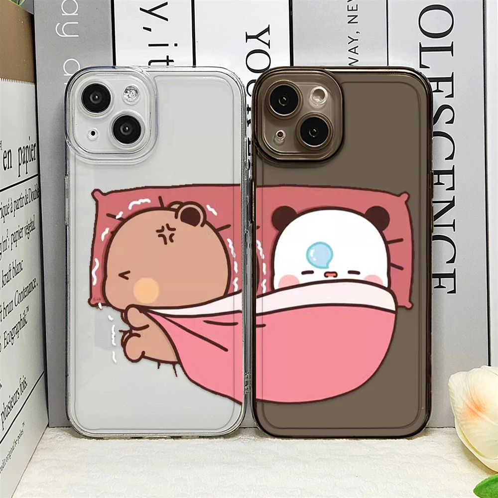 Cute DUDU BUBU Couple Phone Case for IPhone 11 12 13 14 15 16 Pro Max Mini X XS SE2 7 8 Plus Soft Covers Creative Cartoon Fundas Cute DUDU BUBU Couple Phone Case for IPhone 11 12 13 14 15 16 Pro Max Mini X XS SE2 7 8 Plus Soft Covers Creative Cartoon Fundas