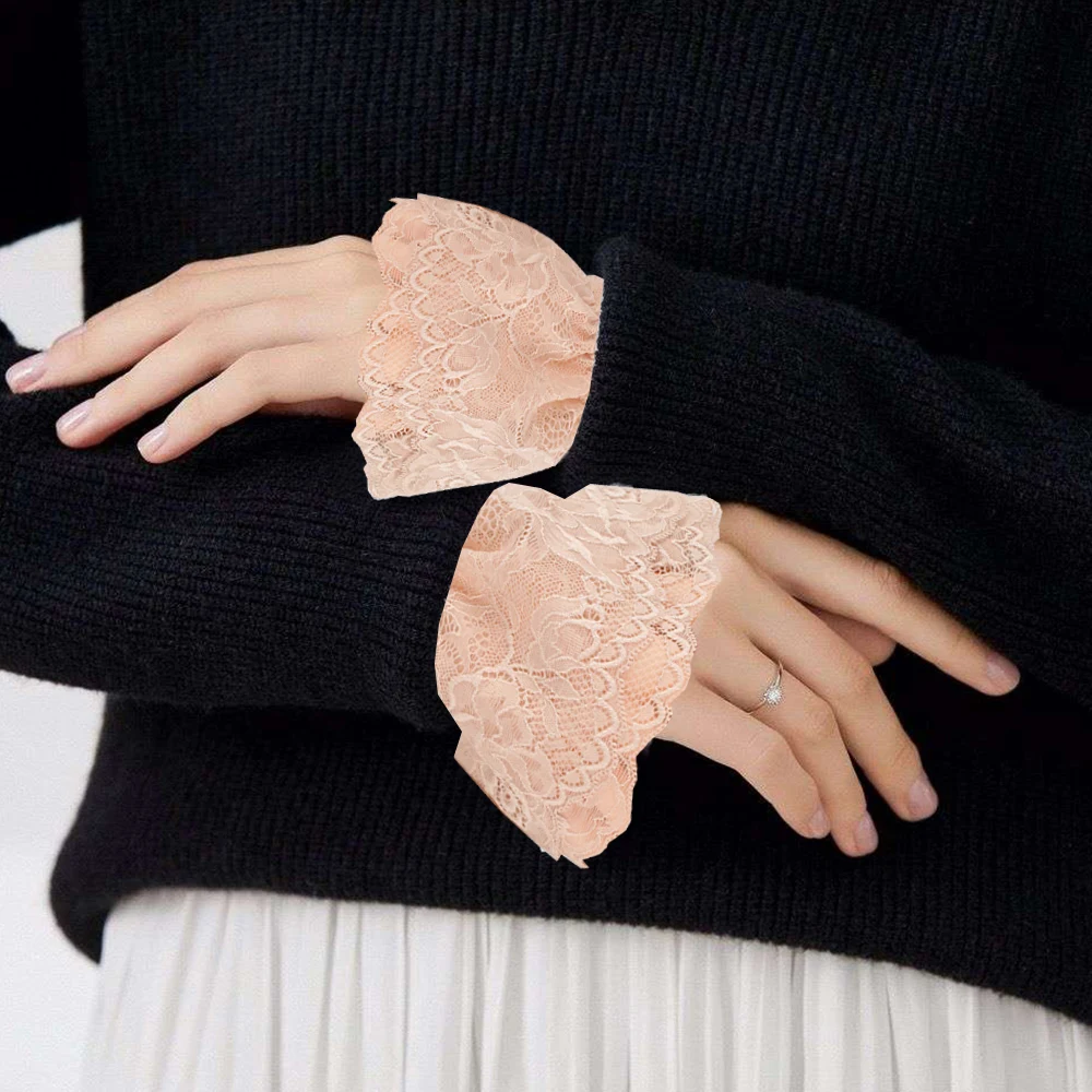 Thin Section Women Lace Wrist Cuffs Bracelets Sunscreen Rhinestone Gloves Sleeve Female Scar Cover Gloves Arm Lace Ice Silk
Thin Section Women Lace Wrist Cuffs Bracelets Sunscreen Rhinestone Gloves Sleeve Female Scar Cover Gloves Arm Lace Ice Silk
