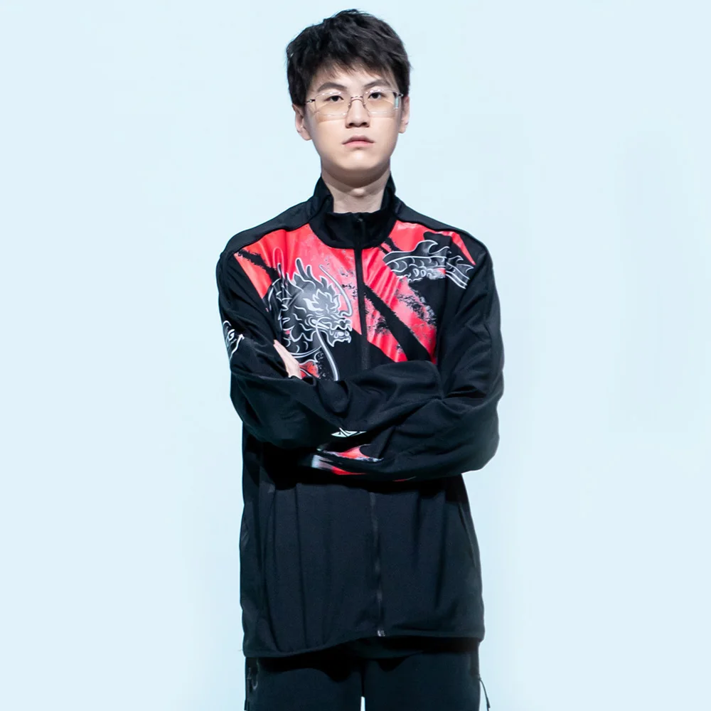 S12 Words LPL Jersey LOL Jacket JDG TES EDG RNG E-Sport Team Uniform Dragon Print Player's Long Sleeve Women Men College Coats
S12 Words LPL Jersey LOL Jacket JDG TES EDG RNG E-Sport Team Uniform Dragon Print Player's Long Sleeve Women Men College Coats