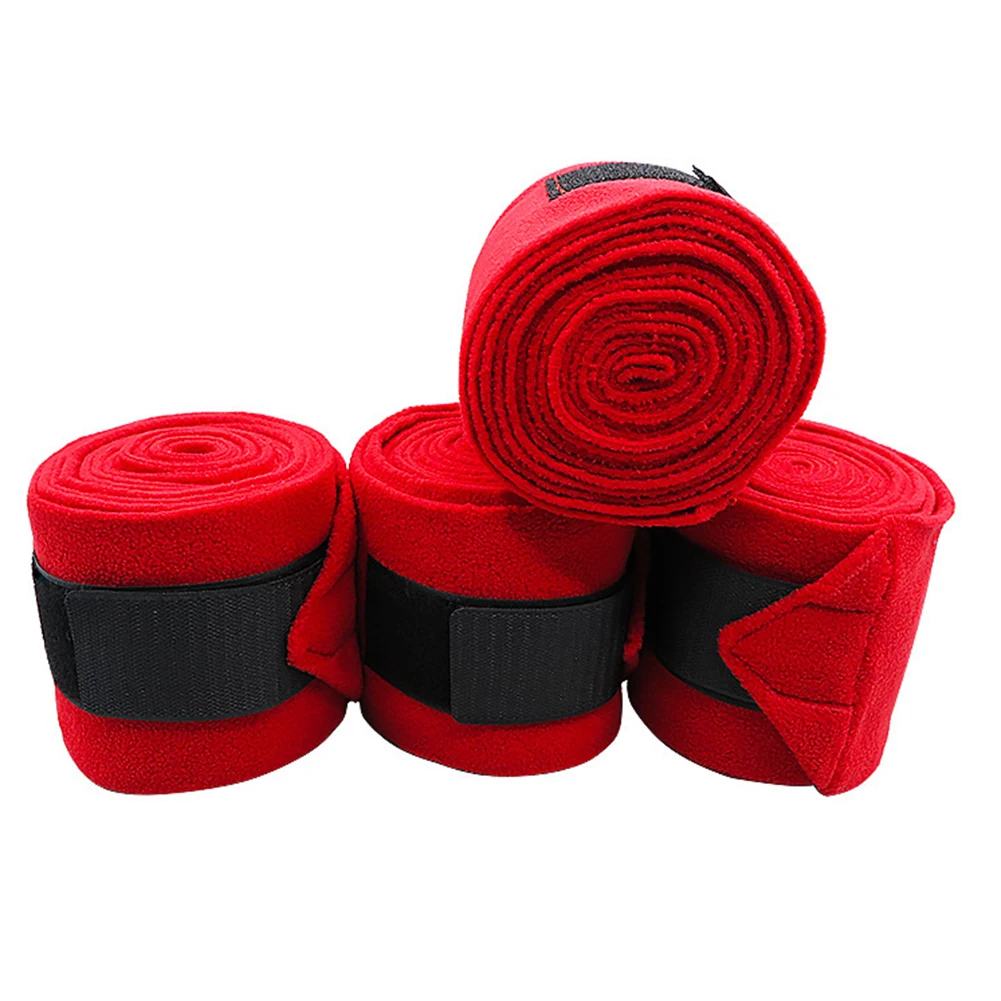 4PCS Bandages Horse Leg Wraps Horse Leg Bandage For Horse Riding Show Perform Horse Riding Fleece Bandage Horse Protector
4PCS Bandages Horse Leg Wraps Horse Leg Bandage For Horse Riding Show Perform Horse Riding Fleece Bandage Horse Protector