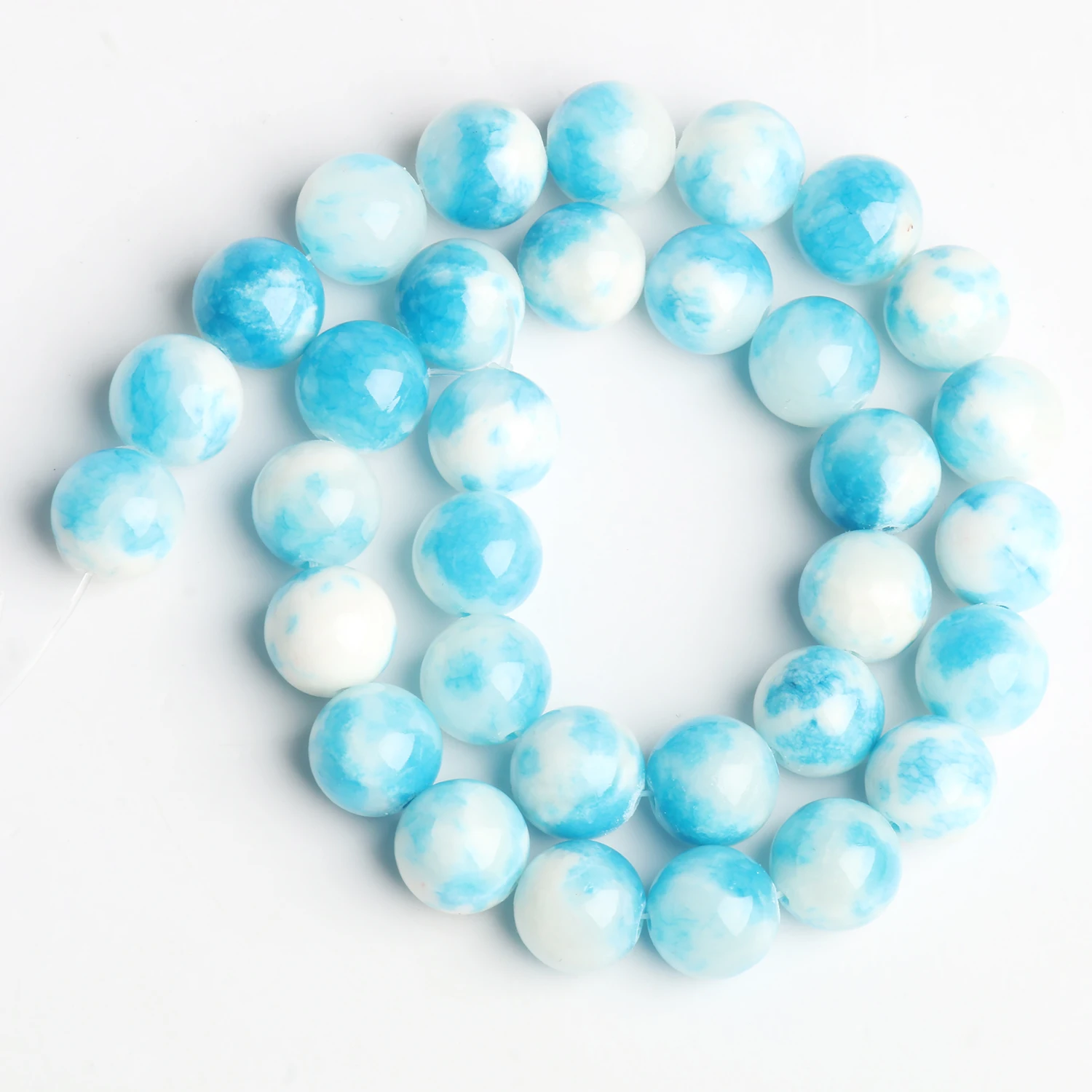 Natural Stone Blue White Persian Jade Round Beads For Jewelry Making Bulk DIY Bracelet Necklace Pendant Accessories 4-12mm 15"
Natural Stone Blue White Persian Jade Round Beads For Jewelry Making Bulk DIY Bracelet Necklace Pendant Accessories 4-12mm 15"