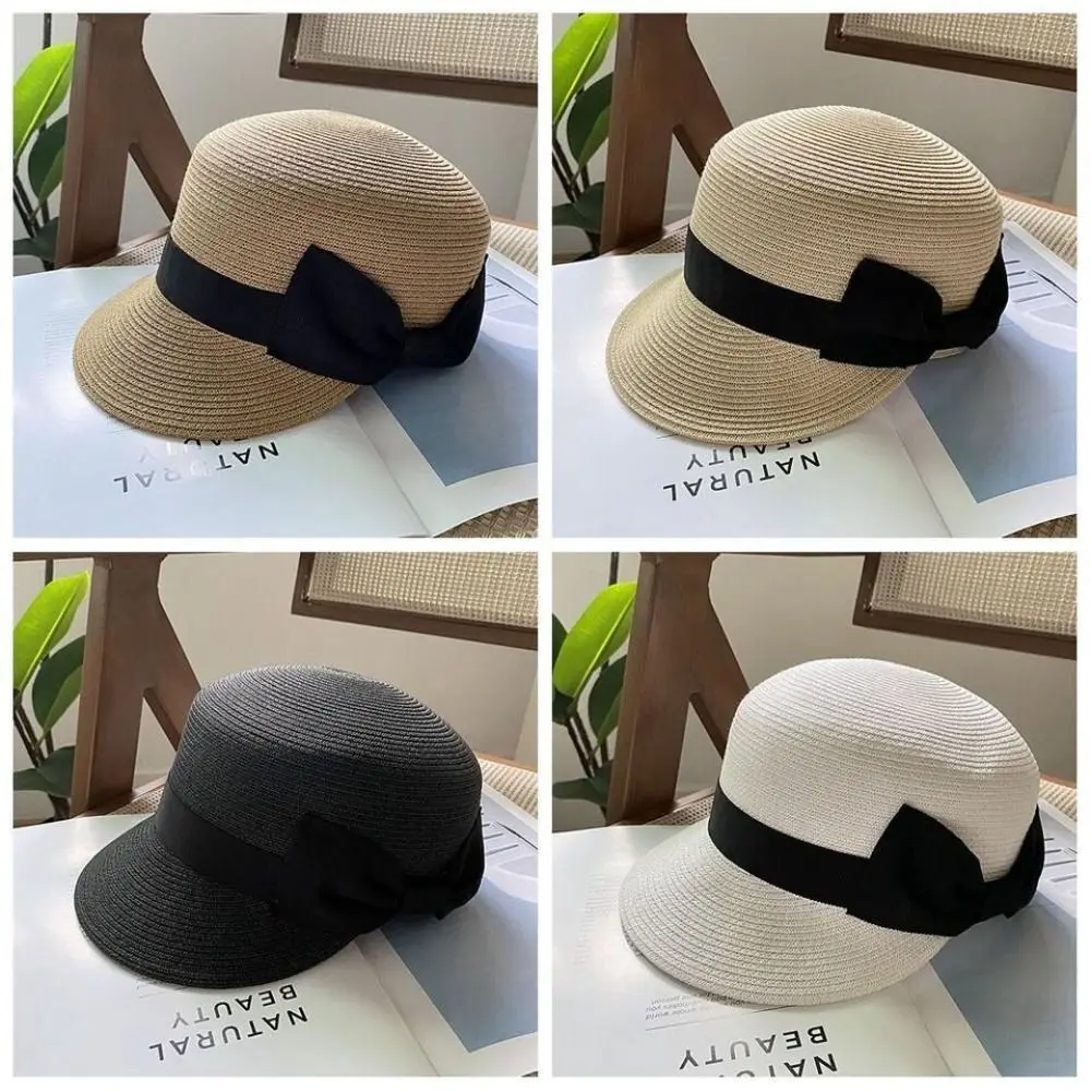 Woven Sun Hat Fashion Solid Color Wide Brim Women Bow Sun Hat Lightweight Breathable Panama Hat
Woven Sun Hat Fashion Solid Color Wide Brim Women Bow Sun Hat Lightweight Breathable Panama Hat