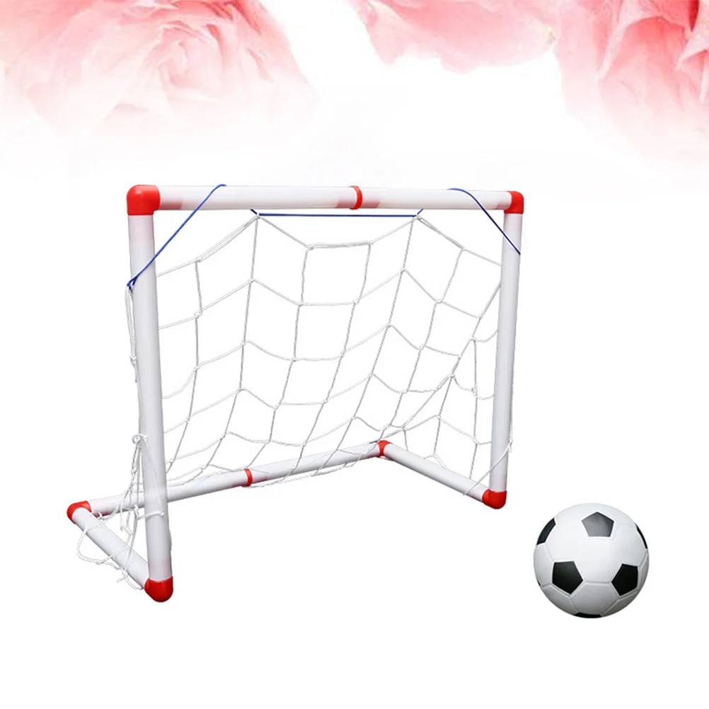 Children Football Goal Post Net with Pump Soccer Games Training Practice Set Kids
Children Football Goal Post Net with Pump Soccer Games Training Practice Set Kids
