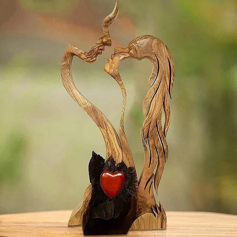 Creative Couple Wood Decoration Valentine's Day Decoration Love Gift Design Home and Office Decoration
Creative Couple Wood Decoration Valentine's Day Decoration Love Gift Design Home and Office Decoration