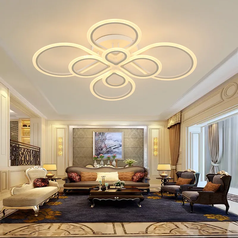 Ceiling Lamps Indoor Lighting Led Luminaria Abajur Modern Led ceiling lights for bedroom lamps for home AC100-265V
Ceiling Lamps Indoor Lighting Led Luminaria Abajur Modern Led ceiling lights for bedroom lamps for home AC100-265V