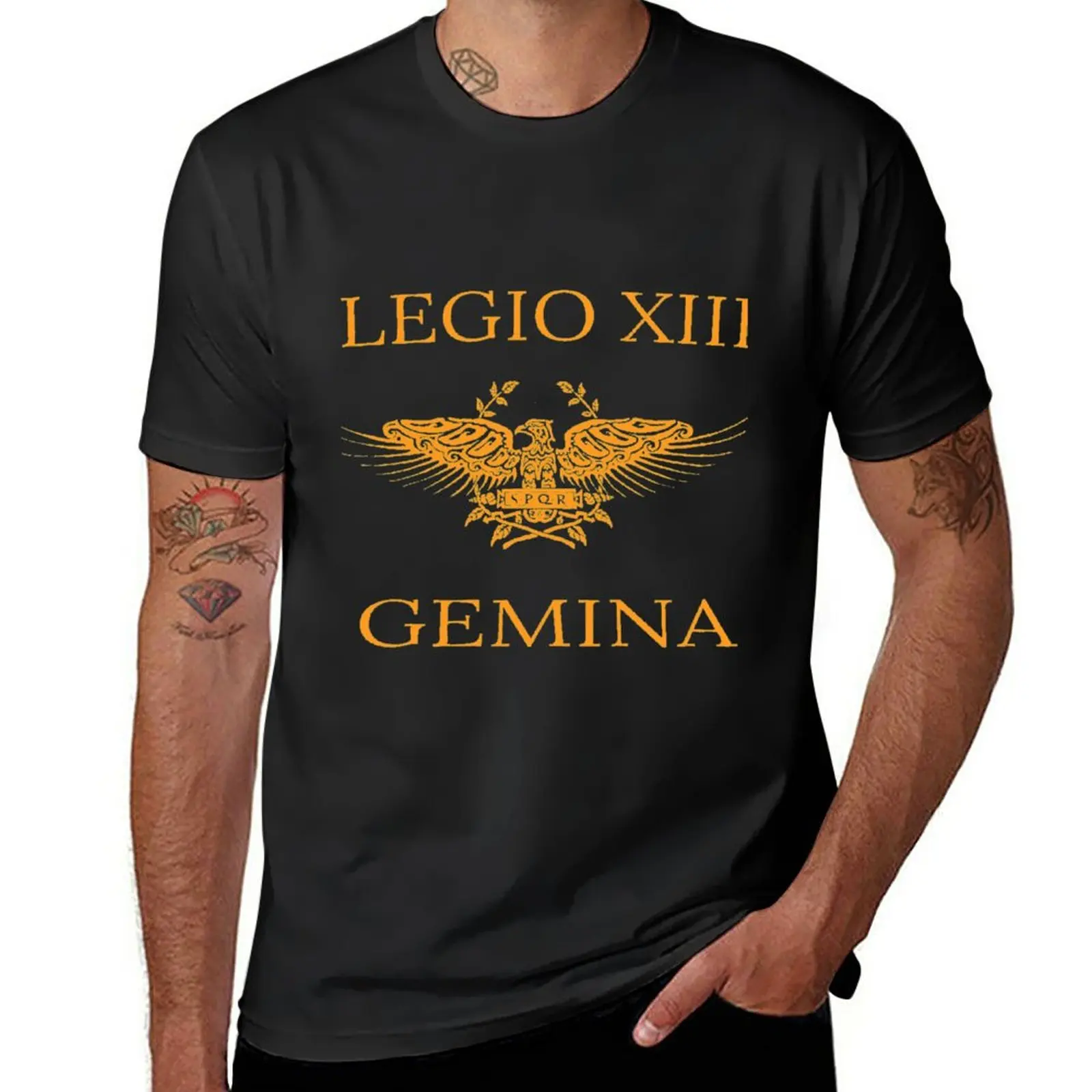 Legio XIII Gemina T-Shirt kawaii clothes cute tops blanks heavyweights mens graphic t-shirts hip hop
Legio XIII Gemina T-Shirt kawaii clothes cute tops blanks heavyweights mens graphic t-shirts hip hop