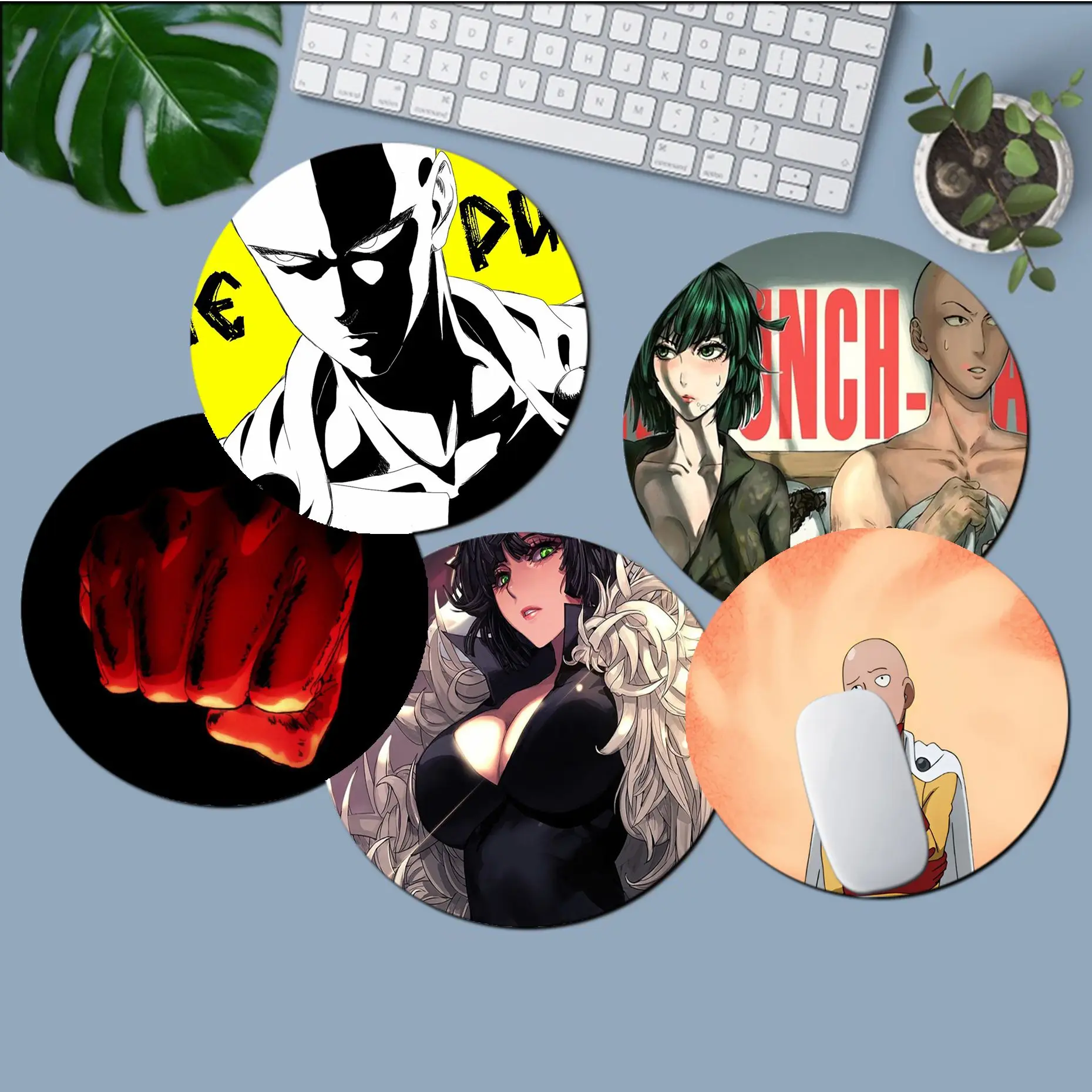 ONE PUNCH MAN Mousepad Round Custom Skin Desktop Desk Mat Kawaii Gaming Accessories Students Writing Pad Mouse Pad
ONE PUNCH MAN Mousepad Round Custom Skin Desktop Desk Mat Kawaii Gaming Accessories Students Writing Pad Mouse Pad