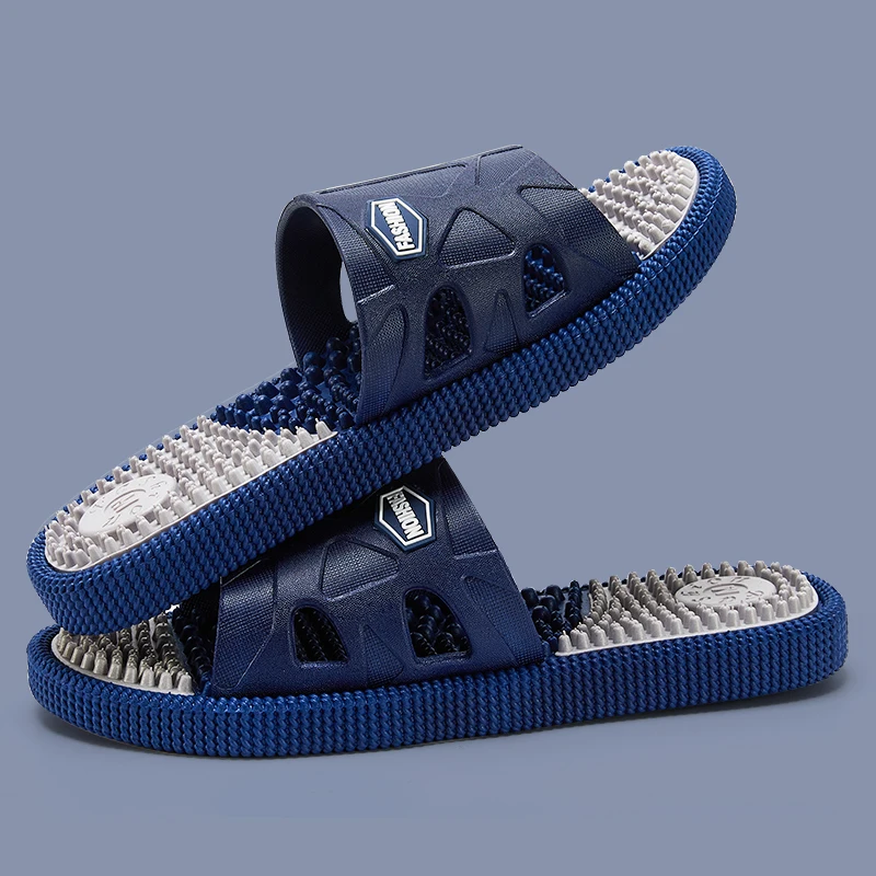 Sole Massage Slippers for Men's Home Bathroom Anti-skid Silent Home Slippers Wear Resistant Lovely Slippers Women
Sole Massage Slippers for Men's Home Bathroom Anti-skid Silent Home Slippers Wear Resistant Lovely Slippers Women