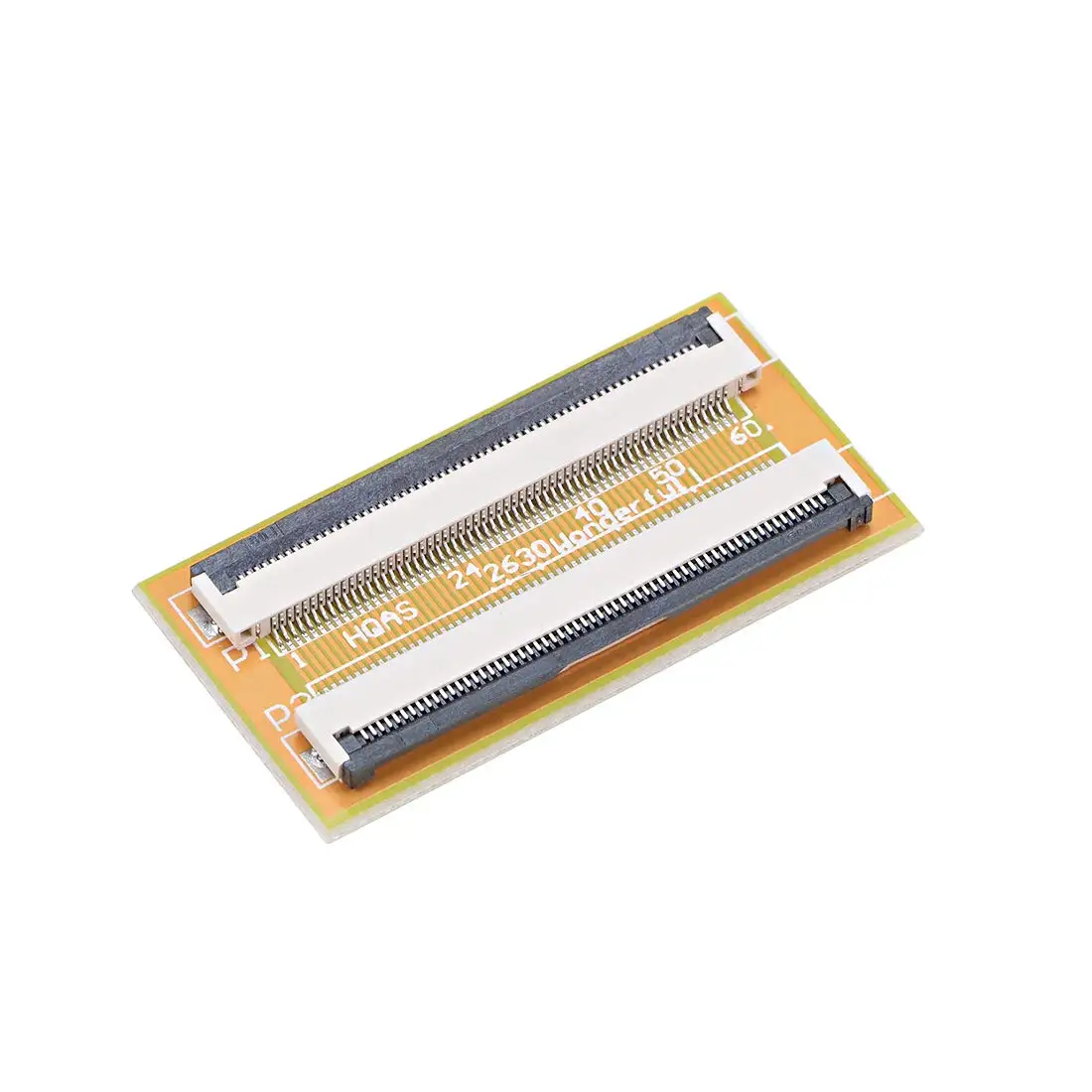 Keszoox 0.5mm Pitch 60 Pins to 60 Pin Extension Connector Adapter for FFC FPC Cable Extend Zip HDD
Keszoox 0.5mm Pitch 60 Pins to 60 Pin Extension Connector Adapter for FFC FPC Cable Extend Zip HDD