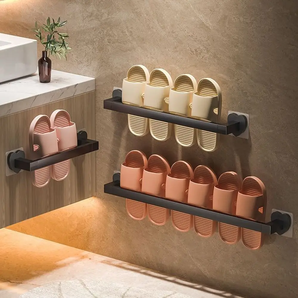 Wall Mount Towel Rack Fashion Hanger Holder Multifunctional Clothes Holder Toilet Space-saving Storage Shelf 
Wall Mount Towel Rack Fashion Hanger Holder Multifunctional Clothes Holder Toilet Space-saving Storage Shelf