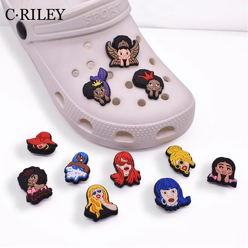 12 pcs PVC Shoe Charms Fashion Girls Shoe Buckle for Croc Women's Sneakers Accessories Shoe Charm Decorations Gifts
12 pcs PVC Shoe Charms Fashion Girls Shoe Buckle for Croc Women's Sneakers Accessories Shoe Charm Decorations Gifts