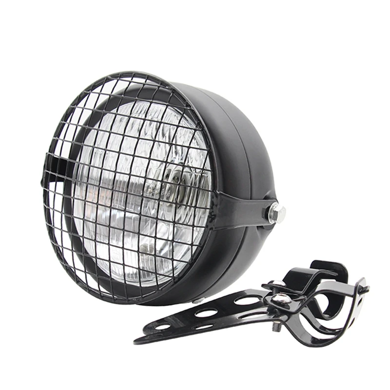 Retro Vintage Motorcycle Universal Side Mount 35W 6.5 Inch Transparent Headlight Cafe Racer with Grille + Bracket
Retro Vintage Motorcycle Universal Side Mount 35W 6.5 Inch Transparent Headlight Cafe Racer with Grille + Bracket