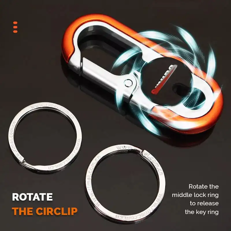 Mens Car Key Chains Double Ring Key Chain Waist Hanging Anti-lost Stainless Steel Belt Buckles High Quality Best Gift Fashion
Mens Car Key Chains Double Ring Key Chain Waist Hanging Anti-lost Stainless Steel Belt Buckles High Quality Best Gift Fashion