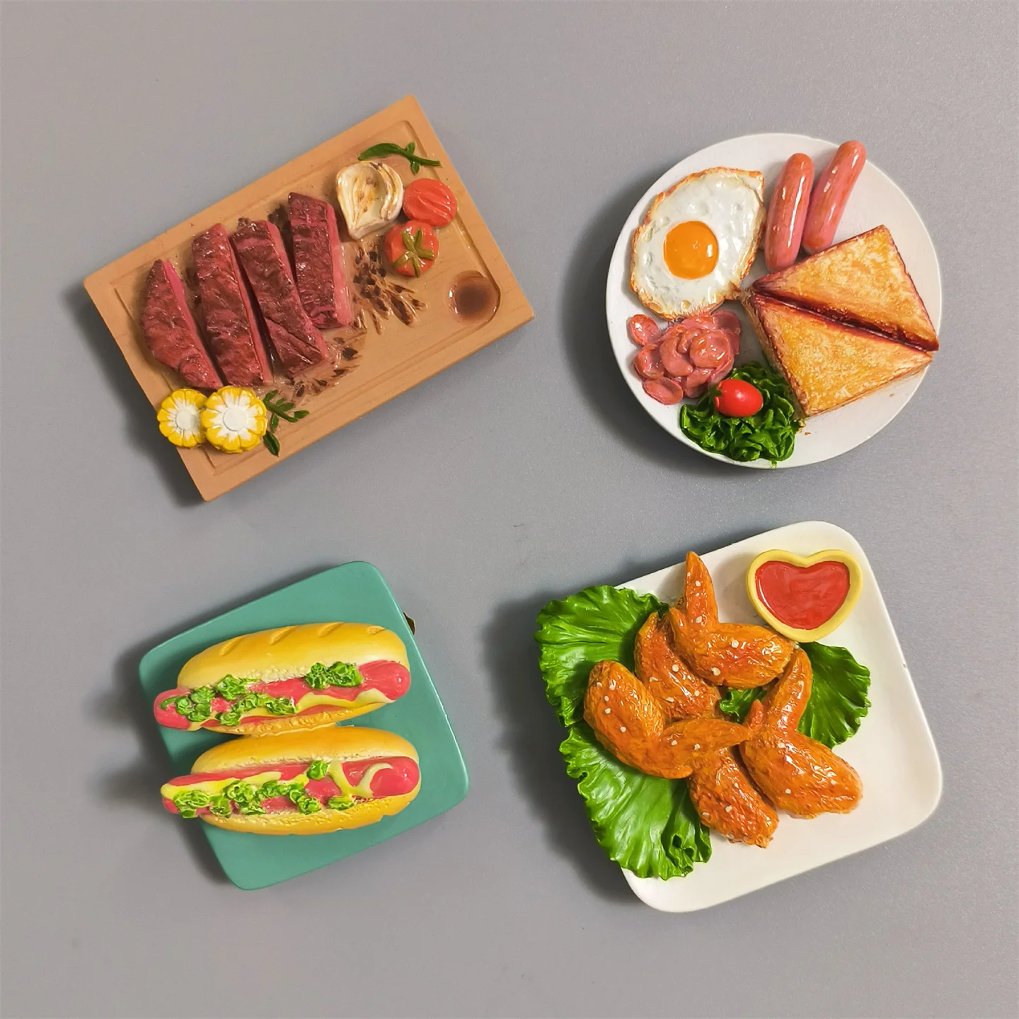 24Pcs Mixed Pack Artificial Christmas Cuisine Fridge Magnet Restaurant Creative Resin Crafts Magnetic Stickers Home Decoration
24Pcs Mixed Pack Artificial Christmas Cuisine Fridge Magnet Restaurant Creative Resin Crafts Magnetic Stickers Home Decoration