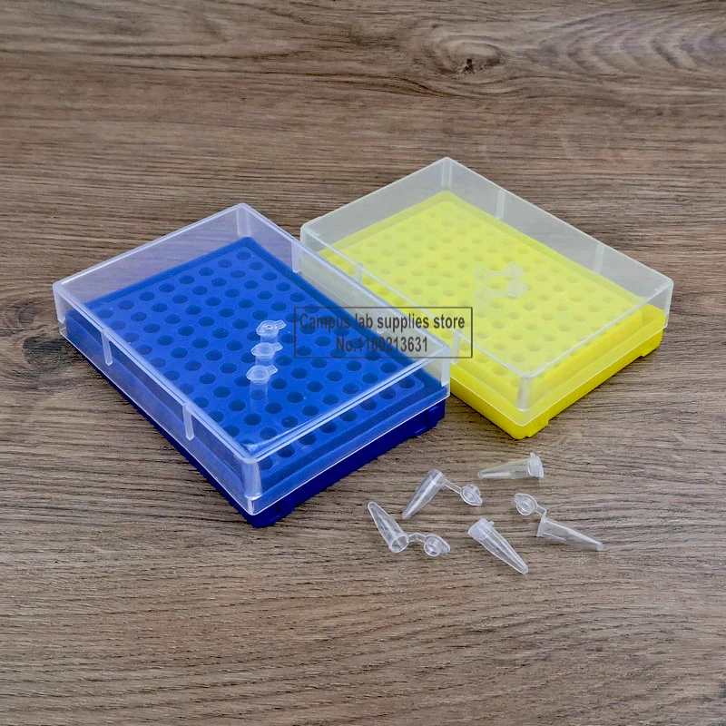 1/2/5/10pcs 0.2ml Plastic Centrifuge Tube Box with 96 Slots, Storage Boxes of PCR Tube Laboratory Supplies
1/2/5/10pcs 0.2ml Plastic Centrifuge Tube Box with 96 Slots, Storage Boxes of PCR Tube Laboratory Supplies