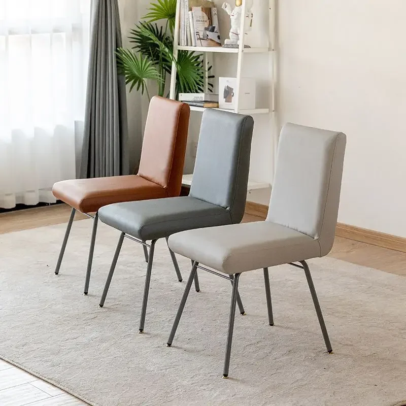 Nordic Modern Living Room Chairs Light Luxury Home Dining Chair Café Hotel Makeup Stool Glossy Leather Computer Chair Furniture
Nordic Modern Living Room Chairs Light Luxury Home Dining Chair Café Hotel Makeup Stool Glossy Leather Computer Chair Furniture