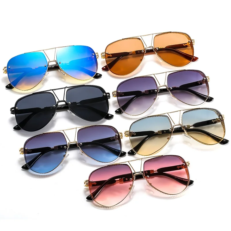 New Hollow Pattern Oval Sunglasses Men Women Luxury Trend Brand Designer Metal Alloy Frame Gradients Lens conspicuous Pilot
New Hollow Pattern Oval Sunglasses Men Women Luxury Trend Brand Designer Metal Alloy Frame Gradients Lens conspicuous Pilot