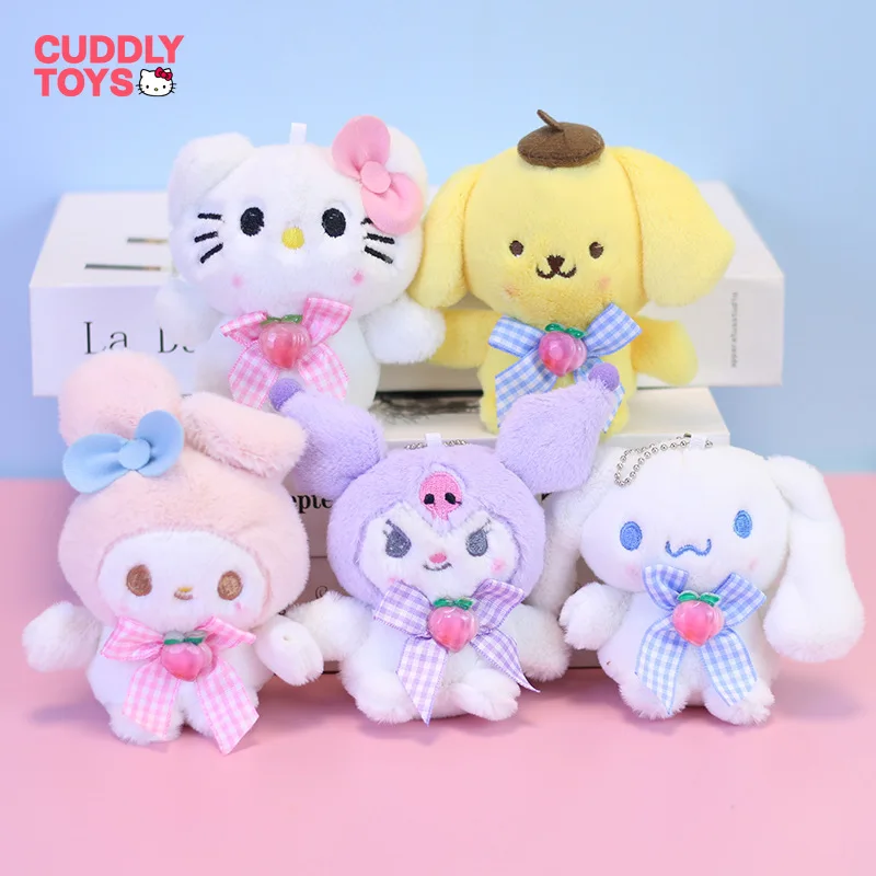 Sanrio Plush Doll Pendant Kawaii Hello Kitty Kuromi Keychain Cute Plush Pendant Cartoon Cinnamoroll Doll Toys for Children Gifts
Sanrio Plush Doll Pendant Kawaii Hello Kitty Kuromi Keychain Cute Plush Pendant Cartoon Cinnamoroll Doll Toys for Children Gifts