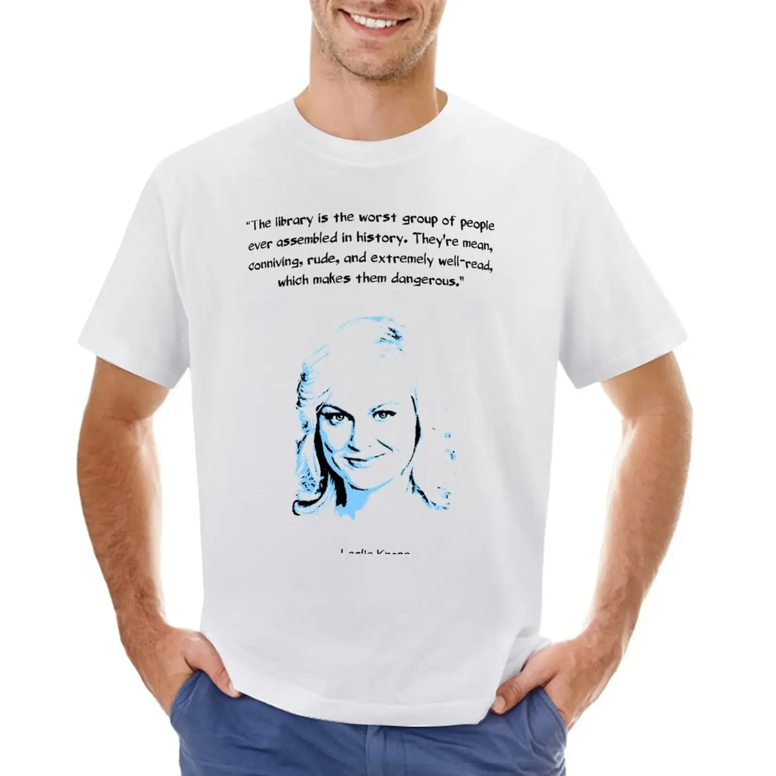 Leslie Knope on Libraries T-shirt aesthetic clothes summer clothes plain mens champion t shirts
Leslie Knope on Libraries T-shirt aesthetic clothes summer clothes plain mens champion t shirts
