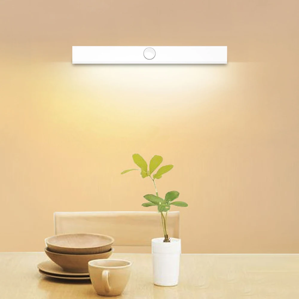 PIR Motion Sensor Under Cabinet Light For Kitchen Bedroom Closet Wardrobe USB Rechargeable Wireless LED Light Bar Auto On/Off
PIR Motion Sensor Under Cabinet Light For Kitchen Bedroom Closet Wardrobe USB Rechargeable Wireless LED Light Bar Auto On/Off