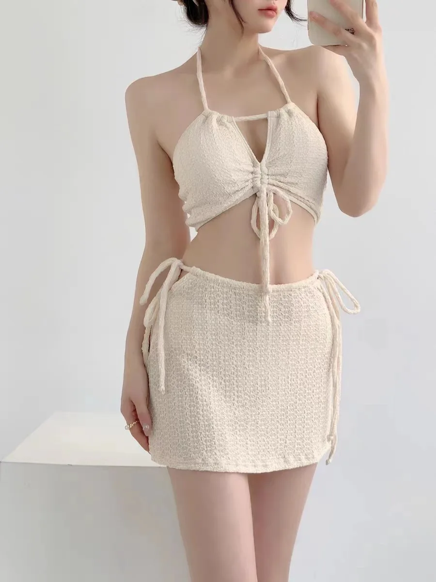 Summer Outfits Bikini One Piece Push Up Swimsuit Beach Swimmsuit For Female Sexy Beachwear Swimwear Women High Waist Three Skirt
Summer Outfits Bikini One Piece Push Up Swimsuit Beach Swimmsuit For Female Sexy Beachwear Swimwear Women High Waist Three Skirt