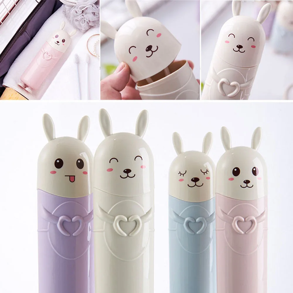 Nordic Cute Rabbit Portable Tooth Brush Container Travel Organizer Toothbrush Toothpaste Protect Holder Storage Box Plastic
Nordic Cute Rabbit Portable Tooth Brush Container Travel Organizer Toothbrush Toothpaste Protect Holder Storage Box Plastic