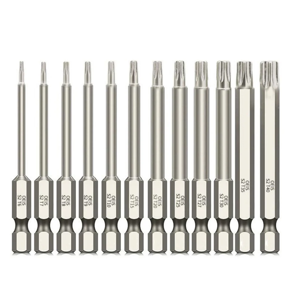 Steel 1/4 Handle Hexagonal Plum Blossom Bit 75/100mm Six-star Screw Hole Pneumatic Screwdriver Tool Set
Steel 1/4 Handle Hexagonal Plum Blossom Bit 75/100mm Six-star Screw Hole Pneumatic Screwdriver Tool Set