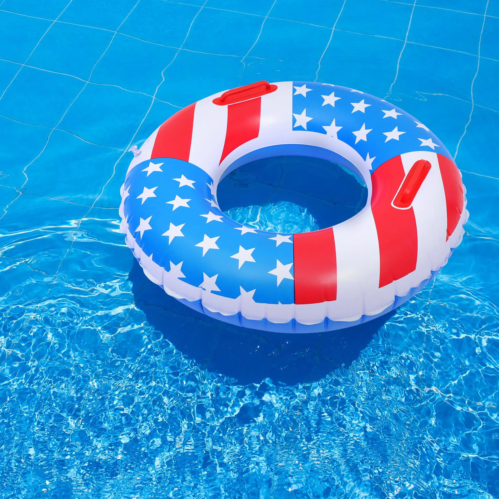 Flag Swimming Ring Children’s Toys PVC Floating Sequin for Independence Day Inflatable Aquatic Recreation Accessories Toddler
Flag Swimming Ring Children’s Toys PVC Floating Sequin for Independence Day Inflatable Aquatic Recreation Accessories Toddler