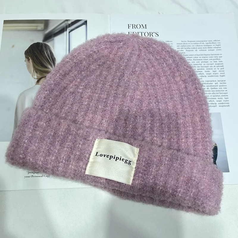 Casual Solid Knitted Beanies Women's Winter Warm Bomber Hat Fashion Woolen Hats Thick Warm Bonnets Soft Skin-friendly Ski Beanie
Casual Solid Knitted Beanies Women's Winter Warm Bomber Hat Fashion Woolen Hats Thick Warm Bonnets Soft Skin-friendly Ski Beanie