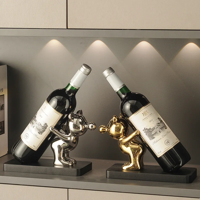 

Декоративная подставка для вина Ursa, подставка для вина с изображением собаки, Батлера
